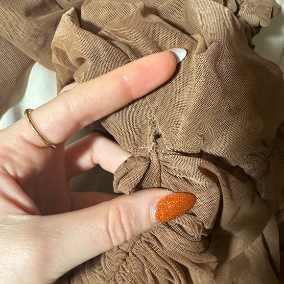 House of CB ‘emme’ mocha top XS - Picture 6 of 7